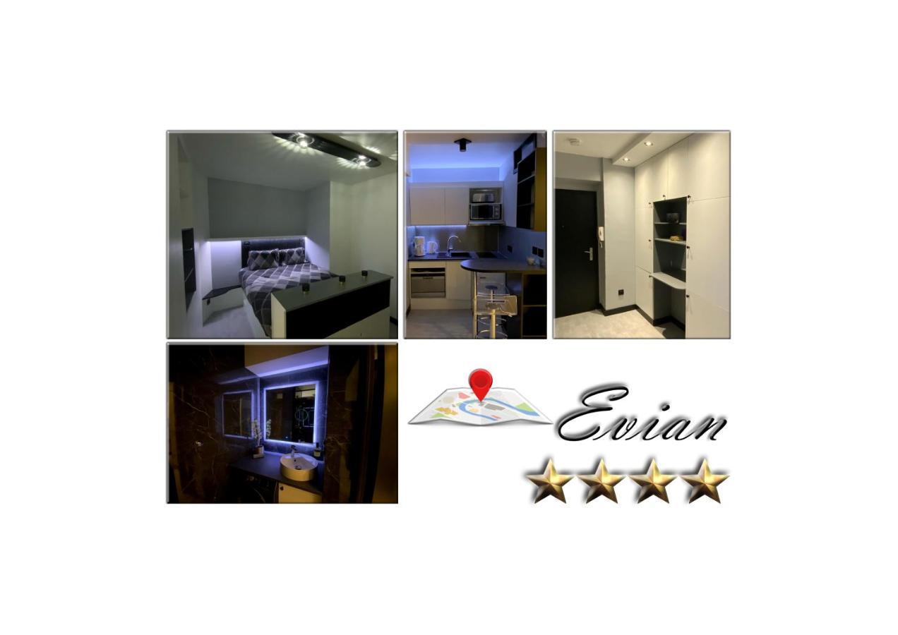 Confidentiel Standing - Terrasse & Parking Prive - Port De Plaisance Daire Évian-les-Bains Dış mekan fotoğraf